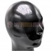 (DM873)100% natural full head human face latex mask rubber hood with eyes lenses suffocate Mask fetish wear